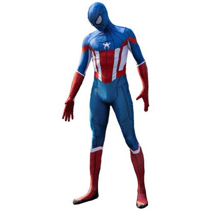 Captain America Spider-Man Symbiote Homecoming Jumpsuits Adult Costume