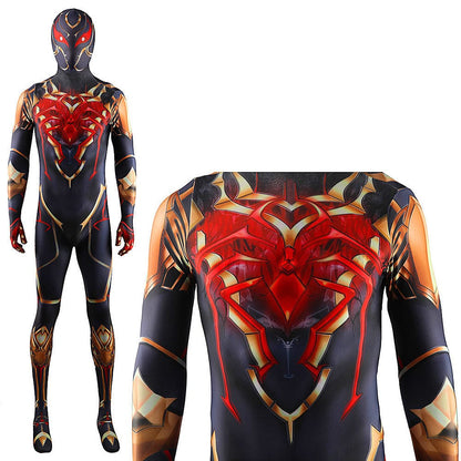 PS4 Game Spider Man DD Jumpsuits Cosplay Costume Adult Bodysuit