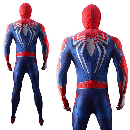 Upgraded PS4 Spider-man Jumpsuits Costume Adult Halloween Bodysuit