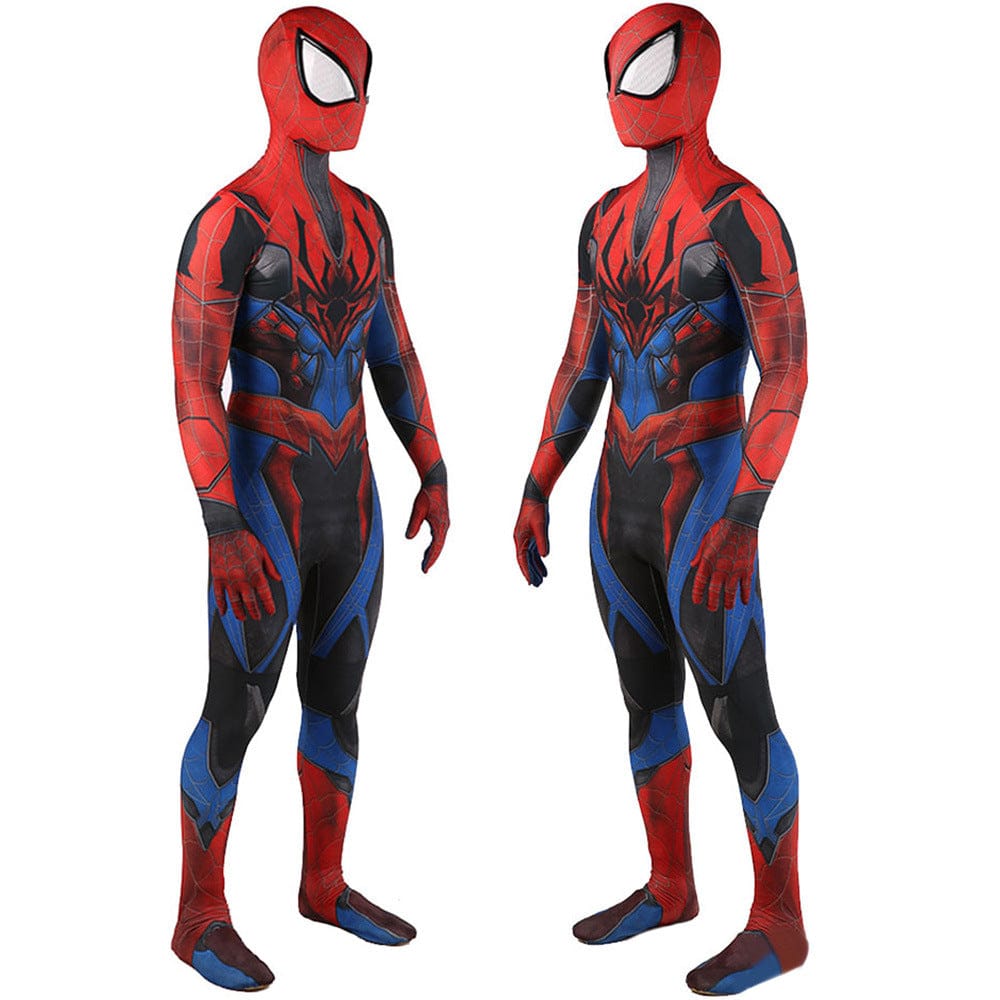 Play Arts Kai Spider Man Jumpsuits Costume Adult Halloween Bodysuit