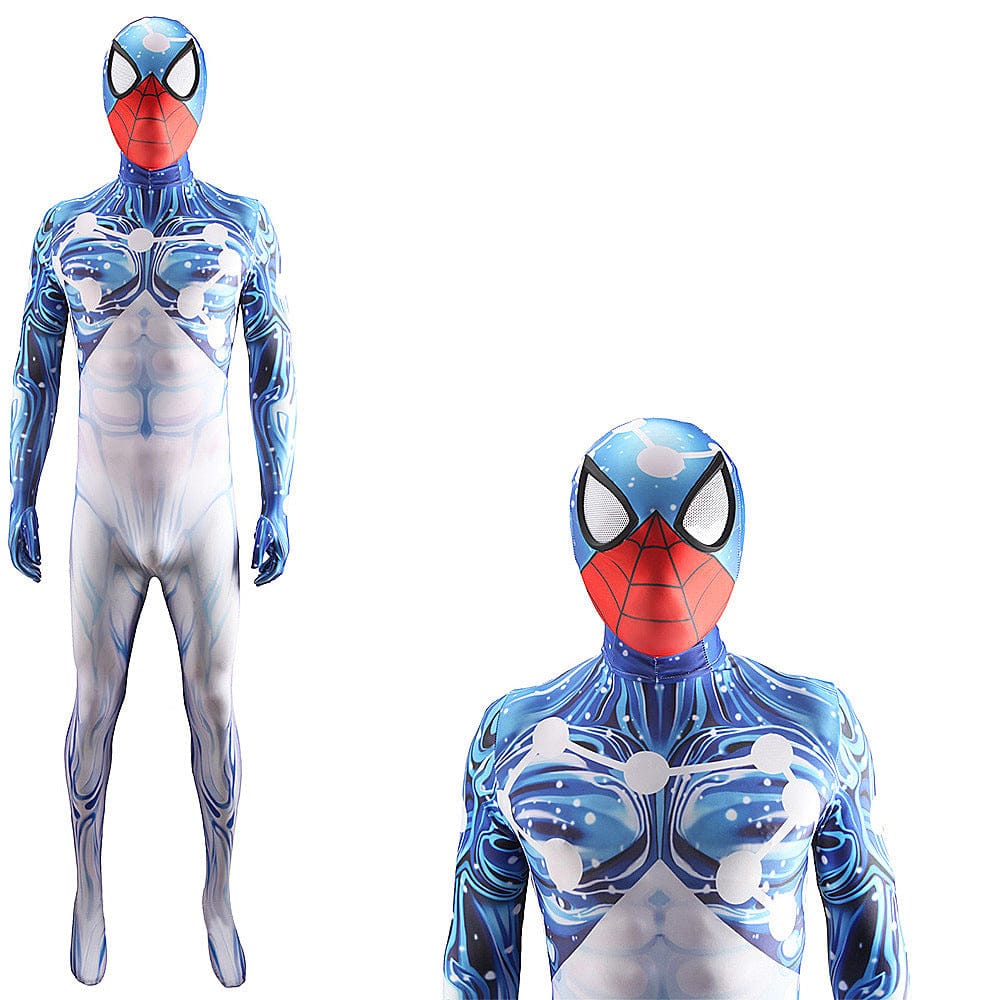 Star Spider man Unlimited Jumpsuit Costume Adult Halloween Bodysuit