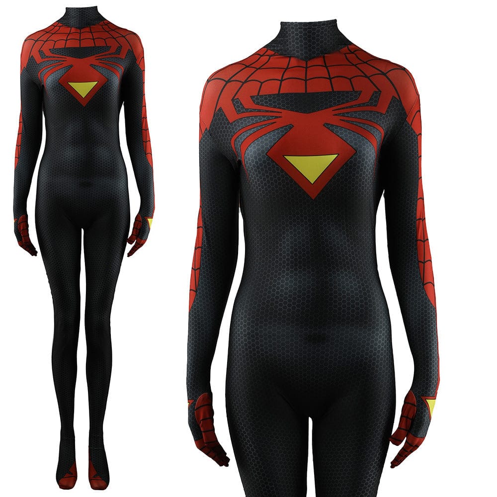 Spider Woman Spiderman Jumpsuits Costume Adult Halloween Bodysuit