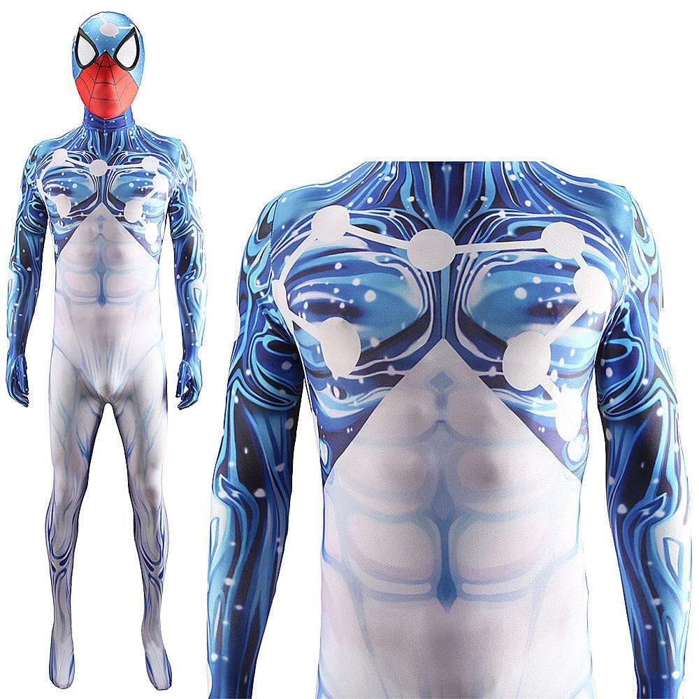 Star Spider man Unlimited Jumpsuit Costume Adult Halloween Bodysuit