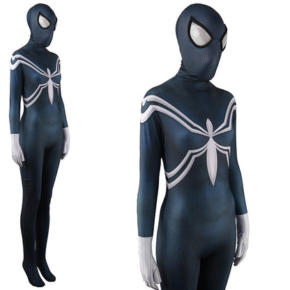 Spider Mayday Symbiote Spiderman Jumpsuits Costume Adult Bodysuit