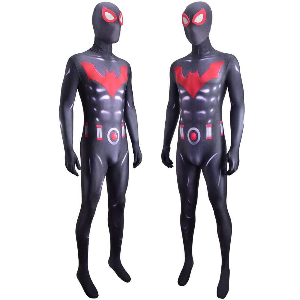 Batman Beyond Spider-Man Jumpsuits Cosplay Costume Adult Bodysuit