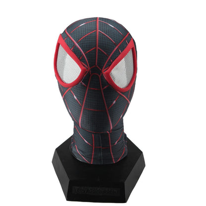 Spiderman ps5 2 Miles Morales Jumpsuit Costume Adult Halloween Bodysuit