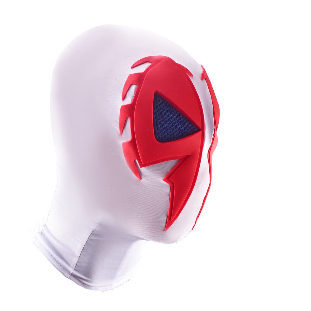 Alex 2099 White Spider-Man Jumpsuits Cosplay Costume Adult Bodysuit
