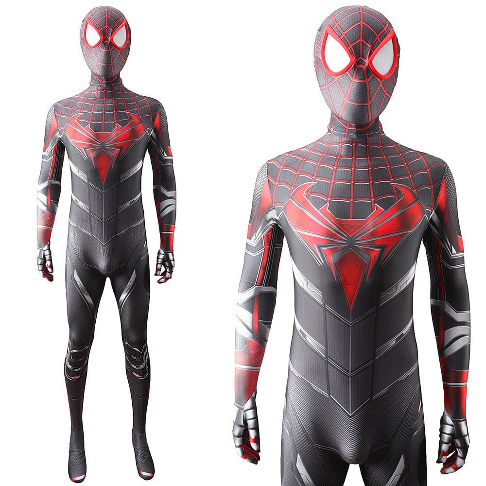 Upgraded PS5 Miles Morales Spider man Jumpsuits Adult Bodysuit
