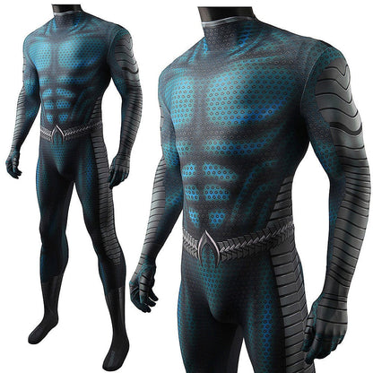 Aquaman and the Lost Kingdom Stealth Suit Jumpsuits Costume Adult Bodysuit