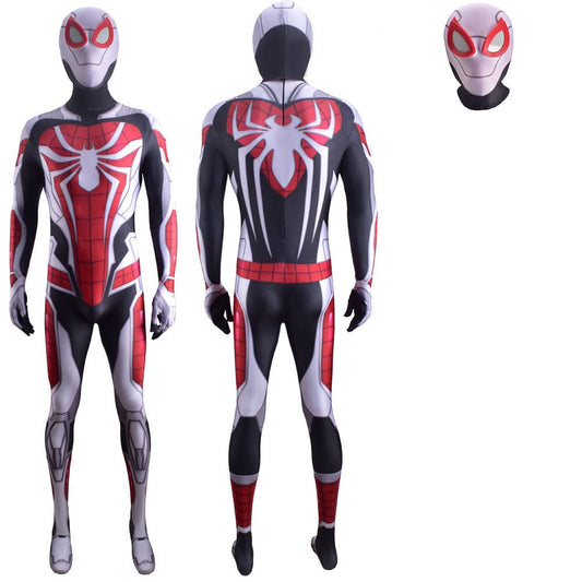 PS5 Spider-Man Remastered Armored Jumpsuits Costume Adult Bodysuit