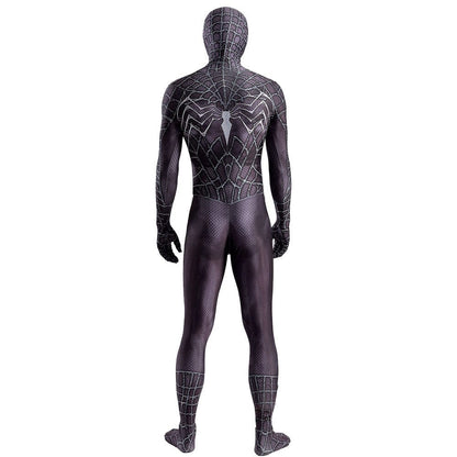 Black Venom Symbiote Spider man Jumpsuits Adult Costume Bodysuit