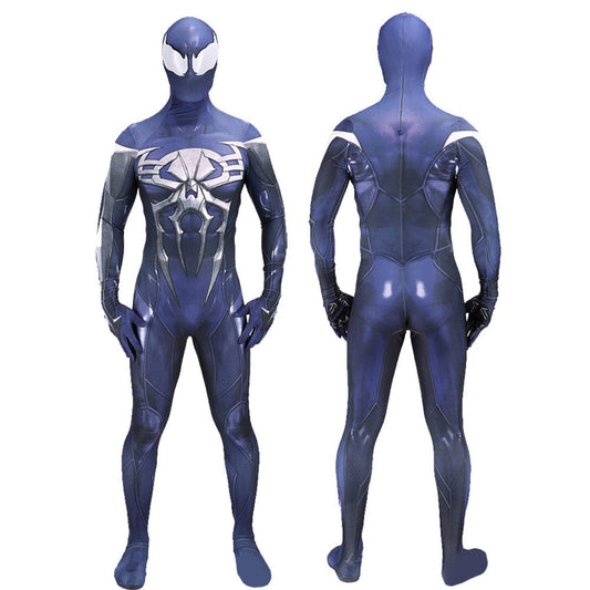 PS4 2099 Spider Man Venom Symbiote Jumpsuits Adult Halloween Bodysuit