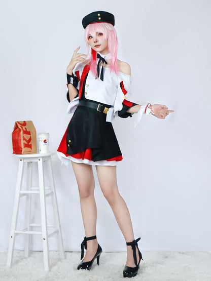 Honkai: Star Rail Collaboration KFC March 7th and Dan Heng Cosplay Costumes