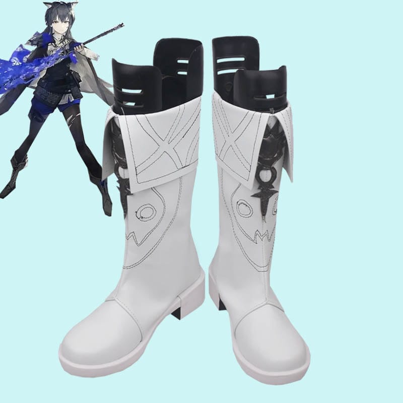 arknights texas the omertosa game cosplay boots shoes anime party