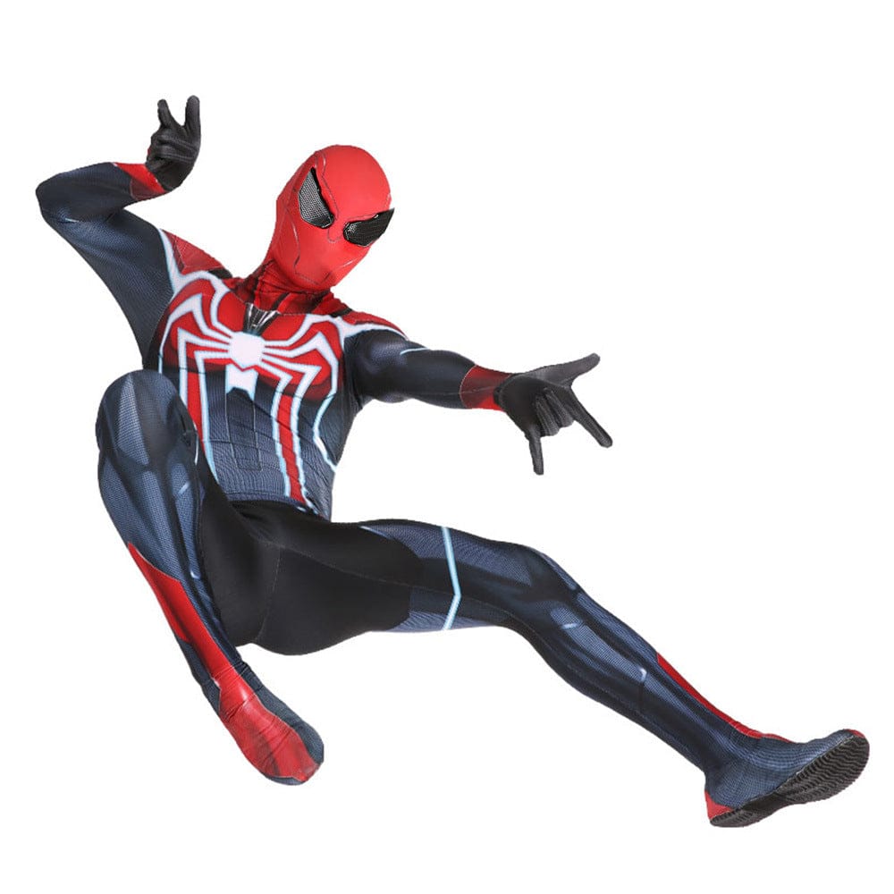 PS4 Velocity Spider-man Jumpsuits Adult Cosplay Costume