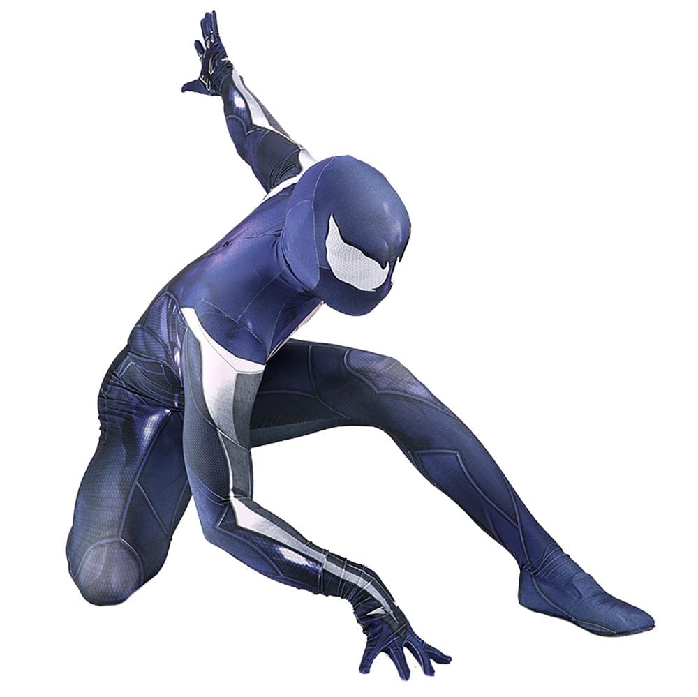 PS4 2099 Spider Man Venom Symbiote Jumpsuits Adult Halloween Bodysuit