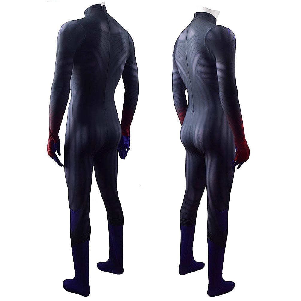 Kingdom Hearts Replica Riku Jumpsuits Costume Adult Halloween Bodysuit