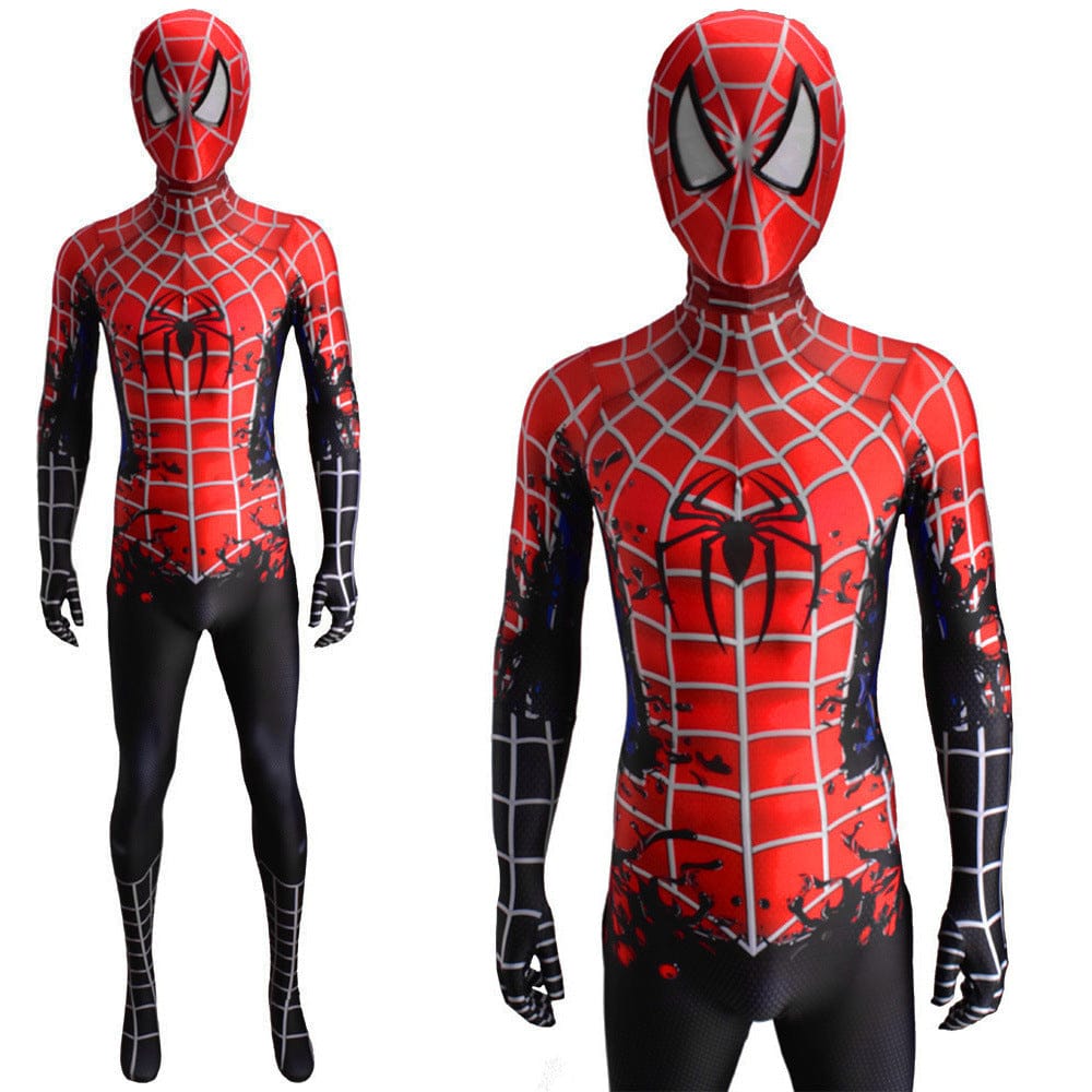 Venom Raimi Spider Man Symbiote Jumpsuits Cosplay Costume Adult Bodysuit