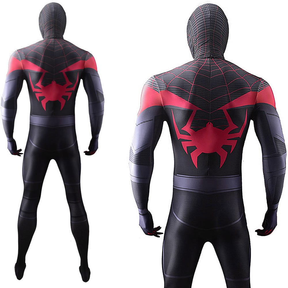 PS5 Into The Verse Spider-man Jumpsuits Cosplay Costume Adult Bodysuit