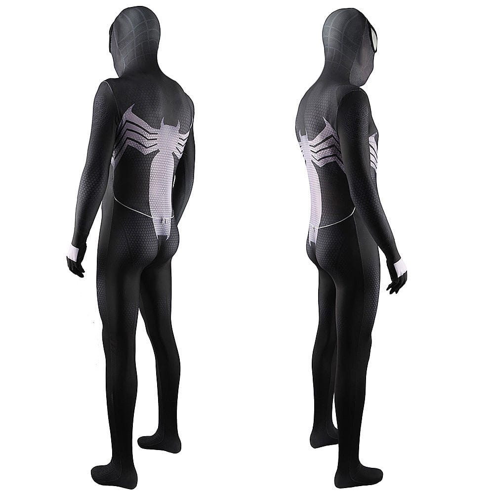 Spider Man 3 Black Ver3 Jumpsuits Cosplay Costume Adult Bodysuit