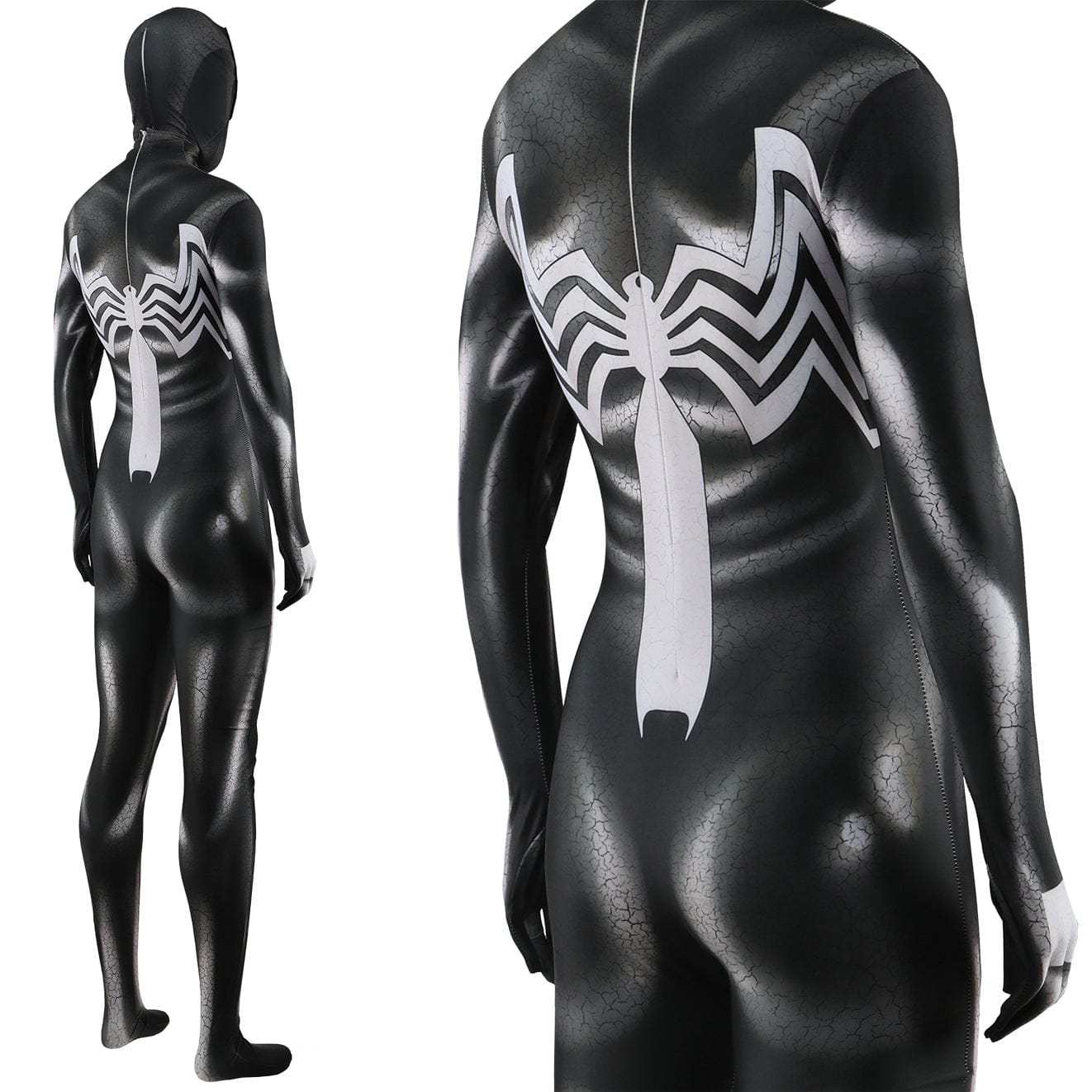 She Venom Symbiote Spider-women Spiderman Jumpsuits Adult Bodysuit