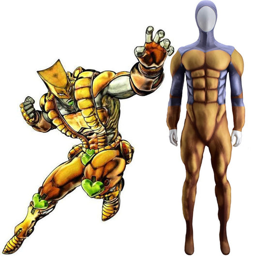 JOJO JoJos Bizarre Adventure Dio Brando Jumpsuits Costume Adult Bodysuit