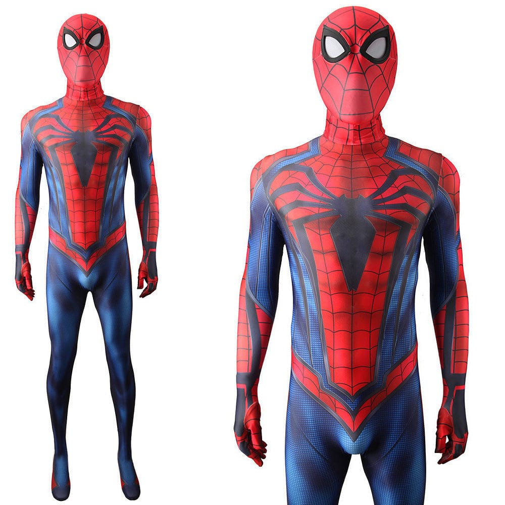The Amazing PS4 Spiderman Jumpsuits Cosplay Costume Adult Bodysuit