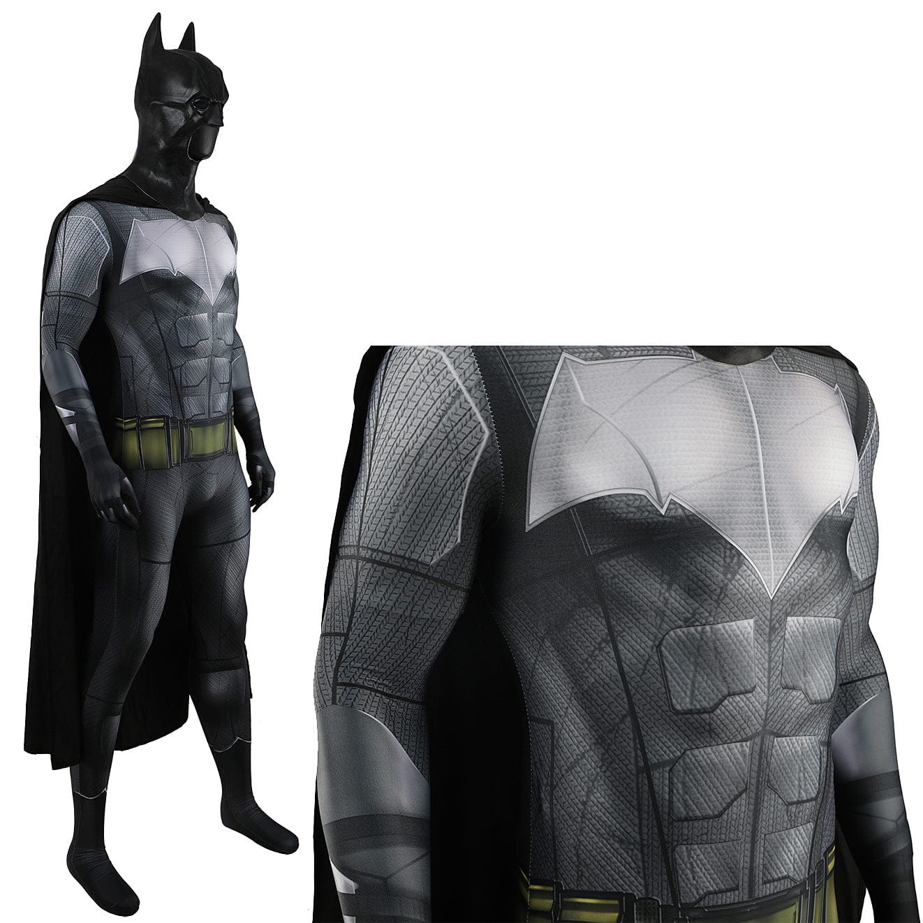 Batman The Flash Wayne Jumpsuits Costume Adult Halloween Bodysuit