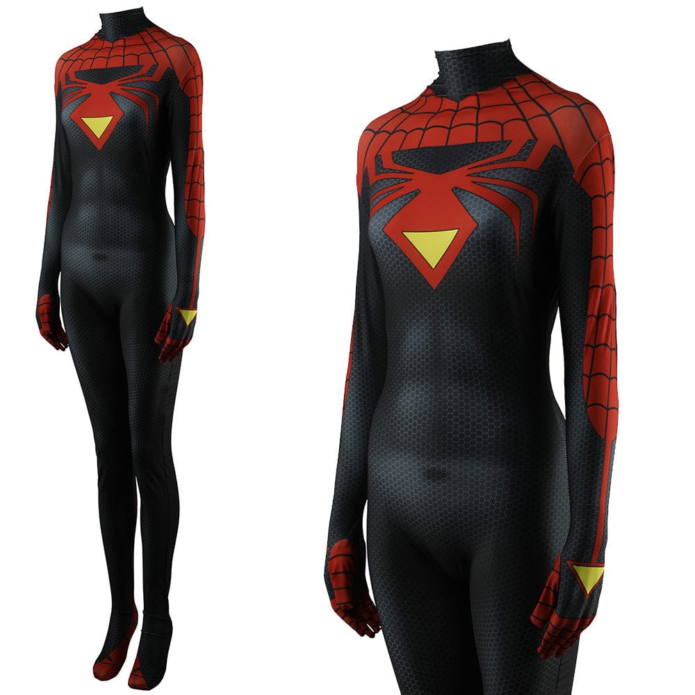 Spider Woman Spiderman Jumpsuits Costume Adult Halloween Bodysuit