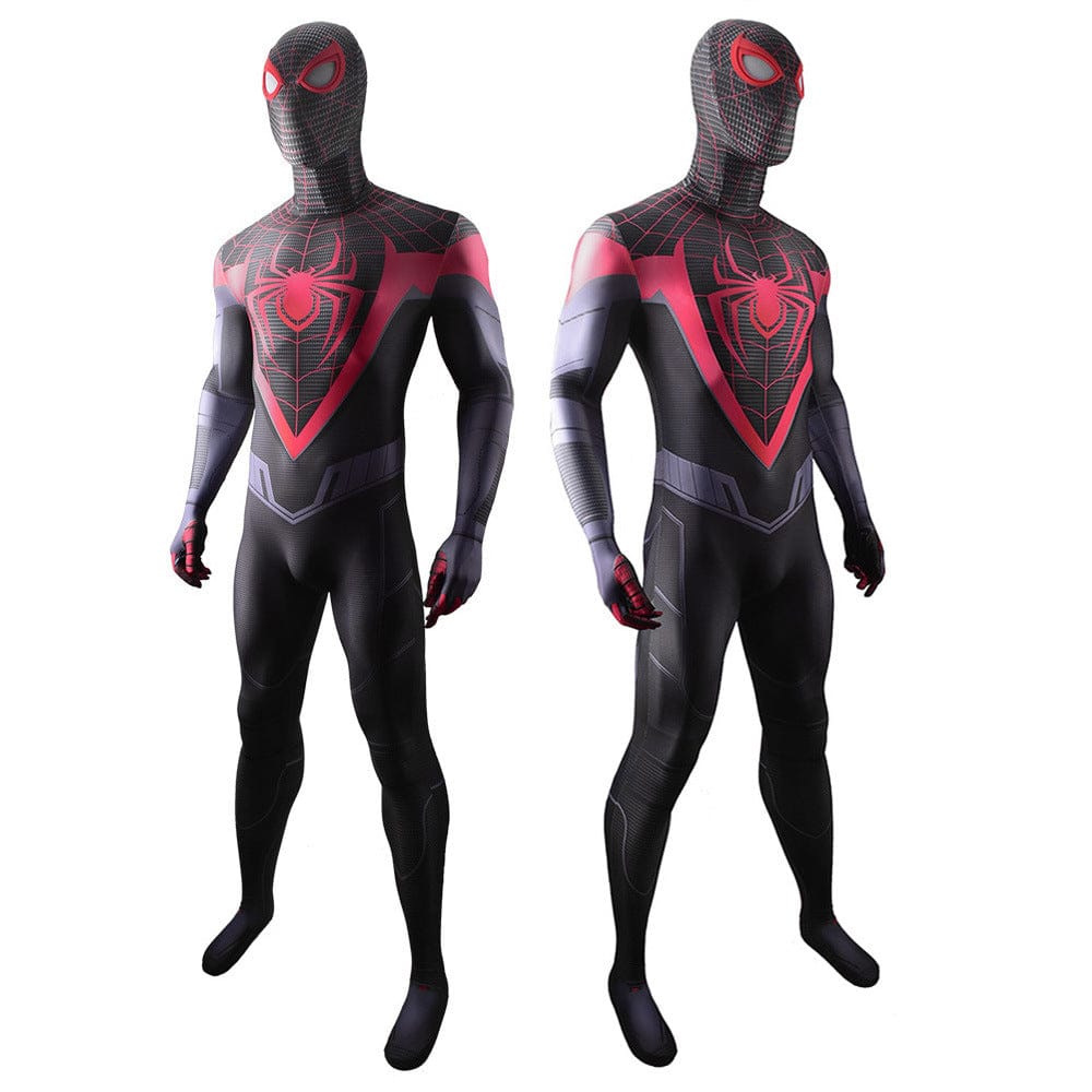 PS5 Into The Verse Spider-man Jumpsuits Cosplay Costume Adult Bodysuit