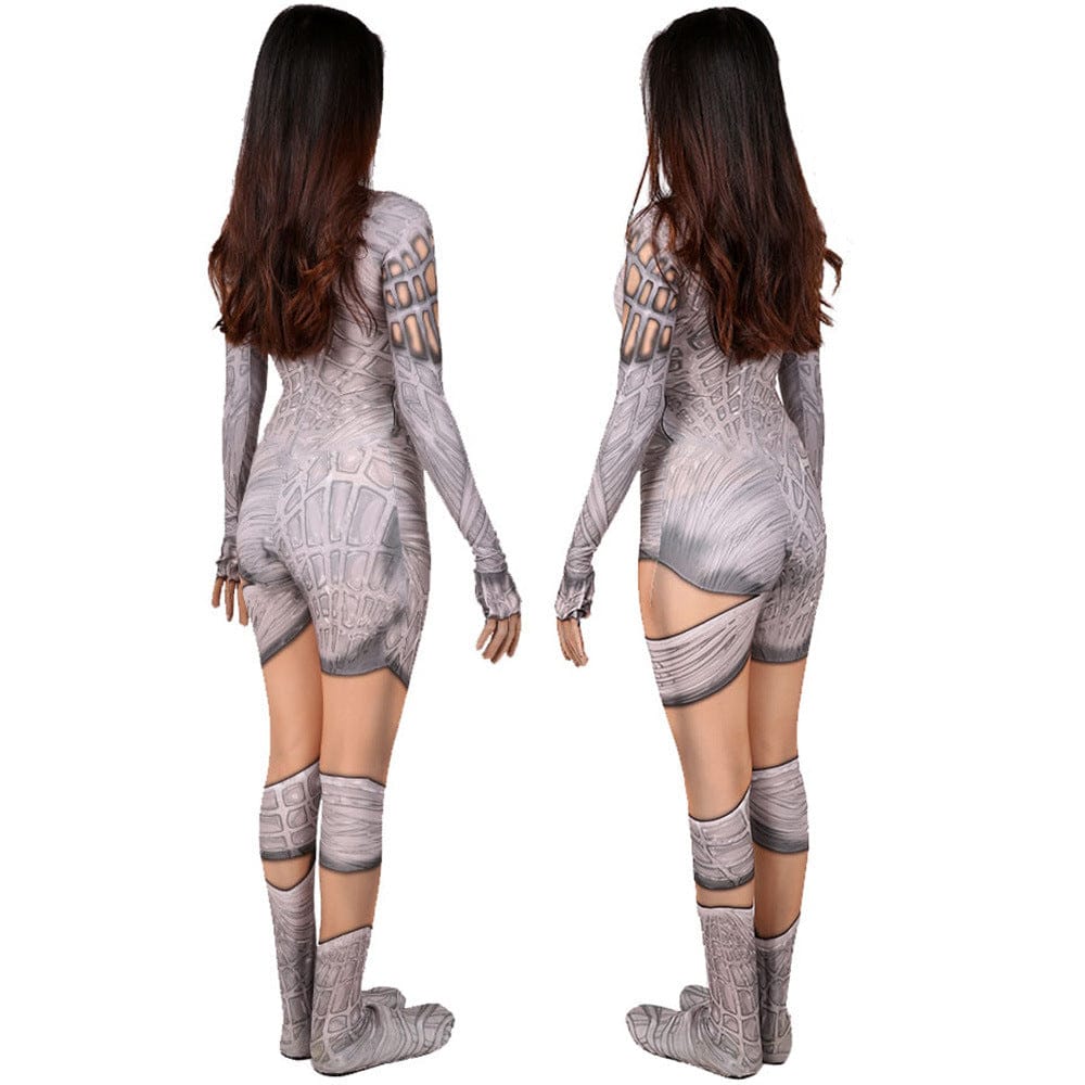 Initial Silk Suit Cindy Moon Jumpsuits Cosplay Costume Adult Bodysuit