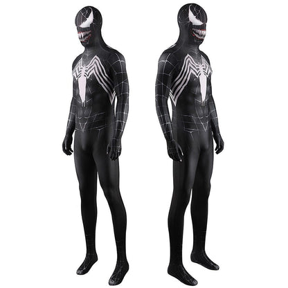 Upgraded Venom Spider-man Jumpsuits Costume Adult Halloween Bodysuit