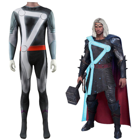 The God of Thunder Thor Odinson Jumpsuits Costume Adult Bodysuit