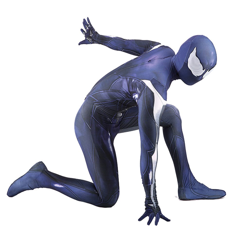 PS4 2099 Spider Man Venom Symbiote Jumpsuits Adult Halloween Bodysuit