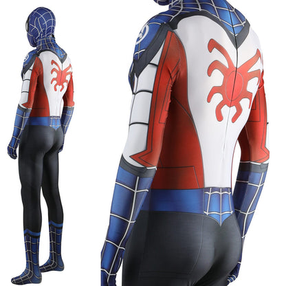 Captain America Spiderman Homecoming Jumpsuits Costume Adult Bodysuit