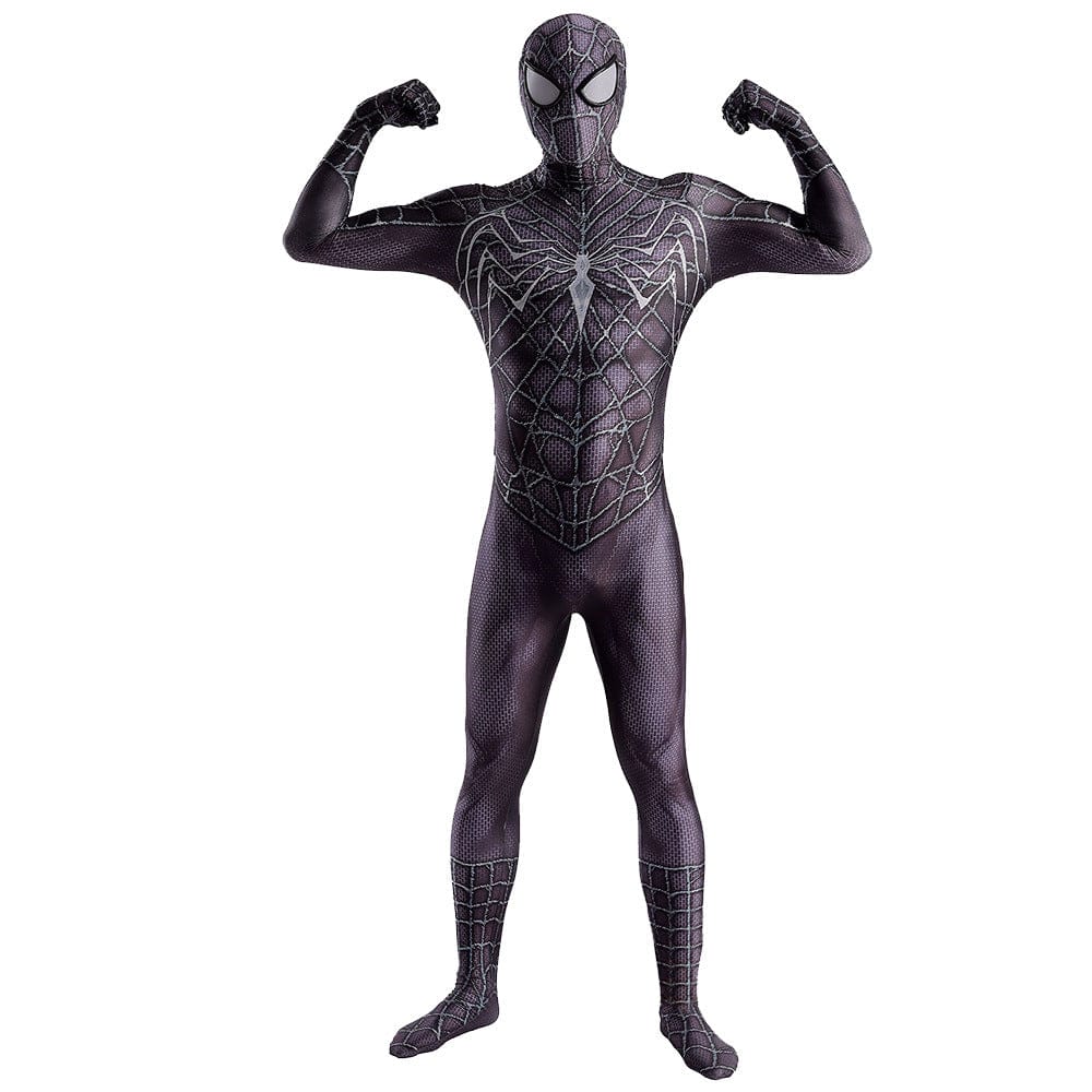 Black Venom Symbiote Spider man Jumpsuits Adult Costume Bodysuit