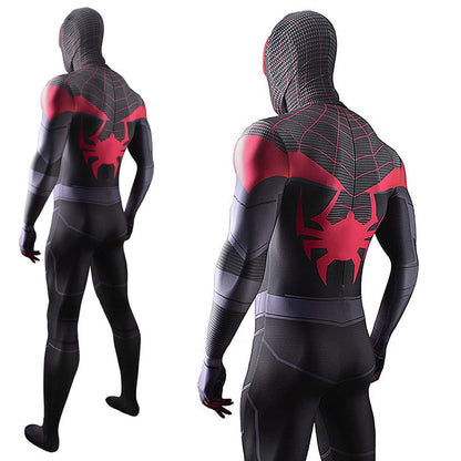 PS5 Into The Verse Spider-man Jumpsuits Cosplay Costume Adult Bodysuit