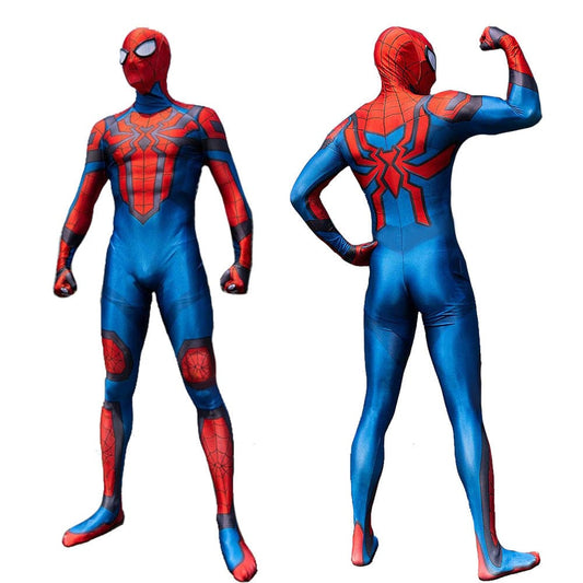 Spider Man Suit Peter Parker Jumpsuits Cosplay Costume Adult Bodysuit