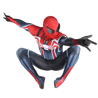 PS4 Velocity Spider-man Jumpsuits Adult Cosplay Costume