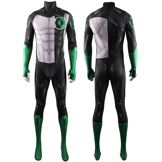 Green Lantern Kyle Rayner Jumpsuits Cosplay Costume Adult Bodysuit