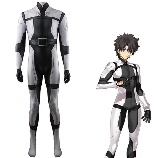 Fate Grand Order Chaldea Combat Uniform Male Master Jumpsuits Adult Bodysuit