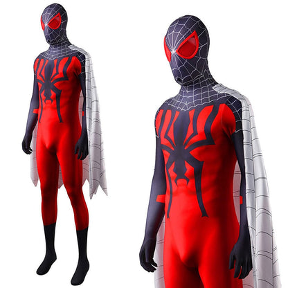 Spider-Verse Flipside Suit 2099 Spiderman Jumpsuits Adult Bodysuit