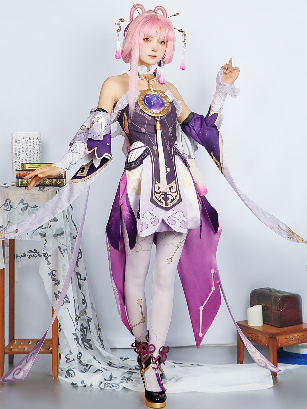 Honkai: Star Rail Fu Xuan Adult Full Set Cosplay Costume