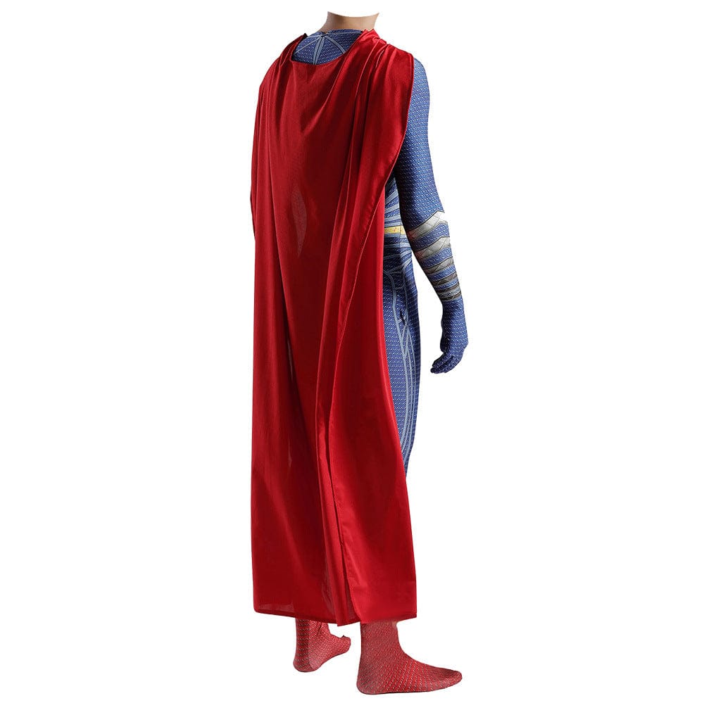 Man of Steel 2 Superman Clark Kent Jumpsuits Costume Adult Bodysuit