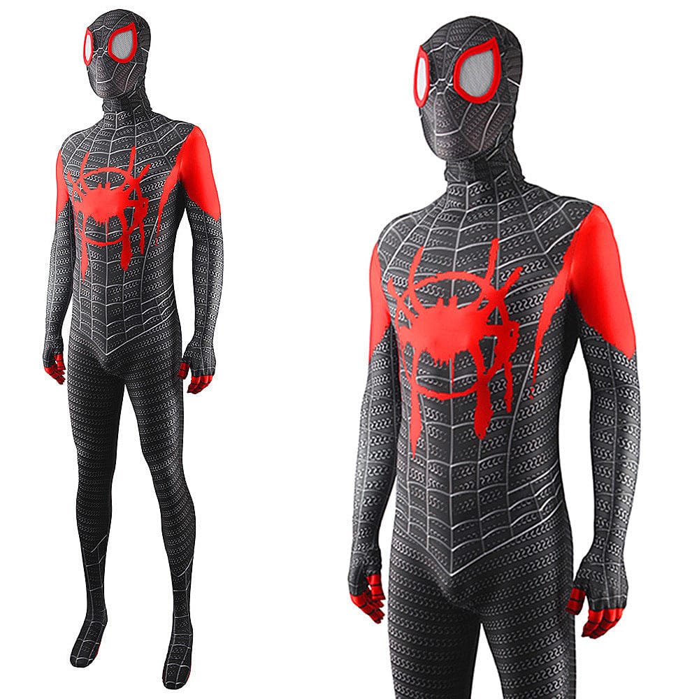 Spider-Man Into the Spider-Verse Miles Morales Jumpsuits Adult Bodysuit