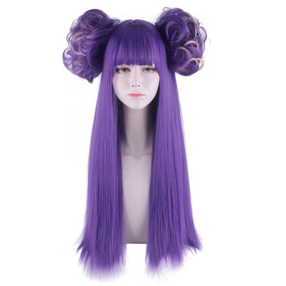 fgo fate grand order nitocris kimono version purple cosplay wigs