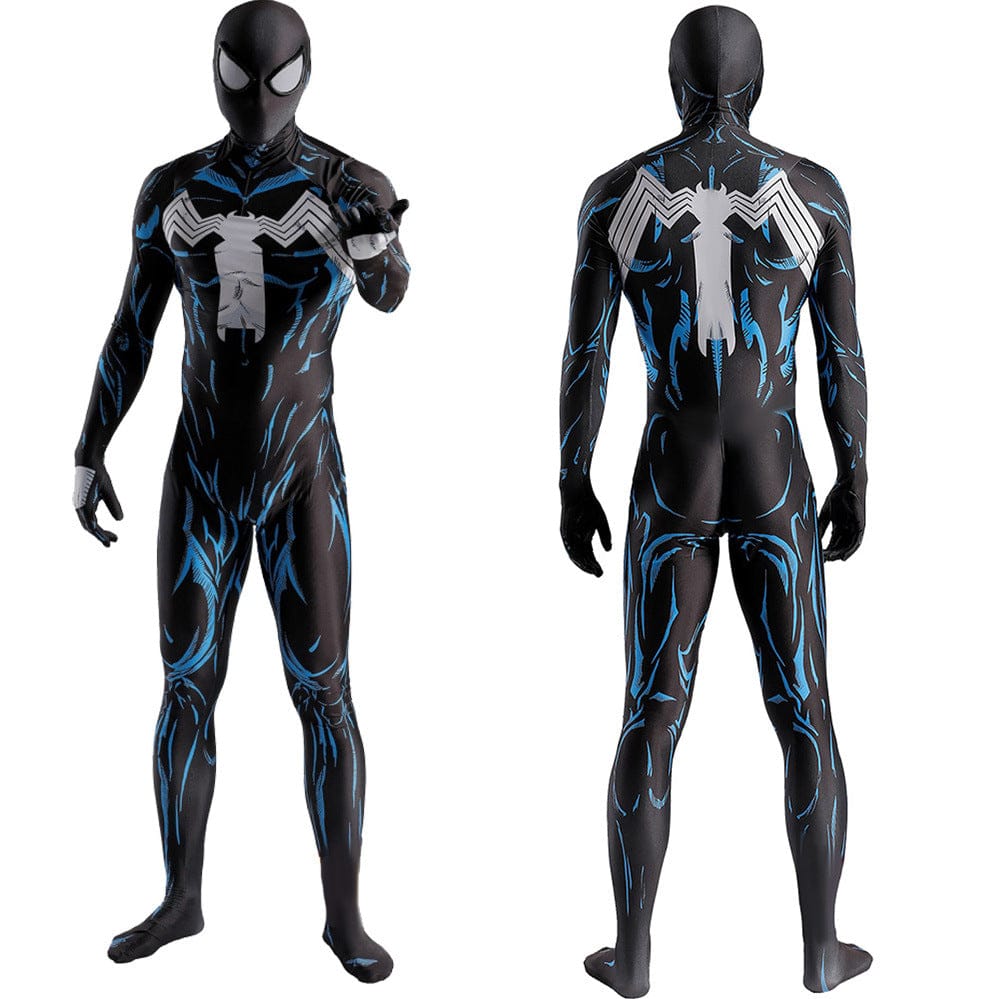 Black Venom Symbiote Spider man Jumpsuits Costume Adult Bodysuit