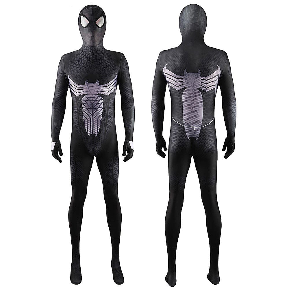 Spider Man 3 Black Ver3 Jumpsuits Cosplay Costume Adult Bodysuit