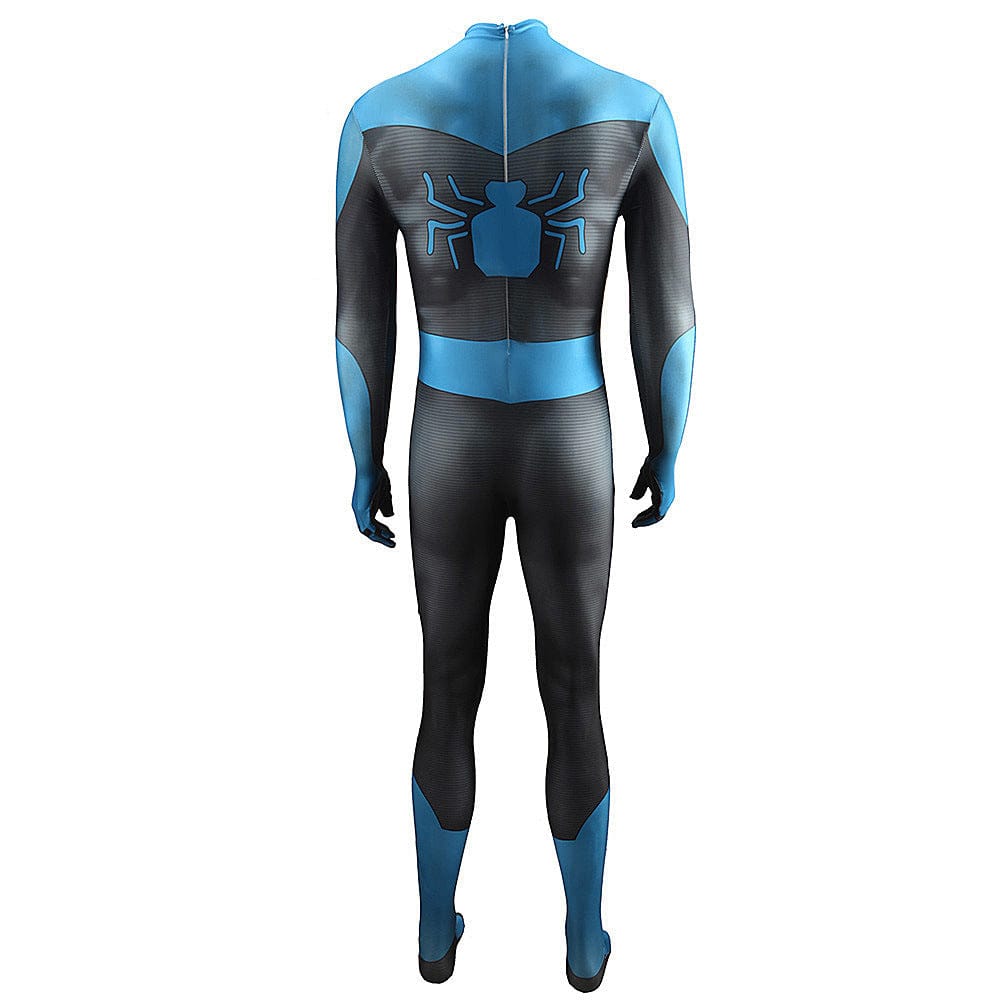 Fantastic Four SpiderMan Jumpsuit Costume Adult Halloween Bodysuit