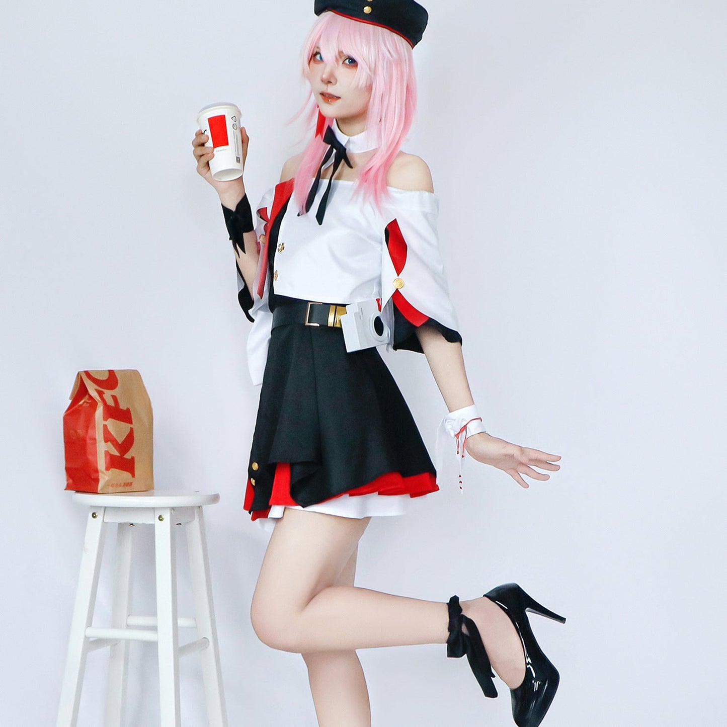 Honkai: Star Rail Collaboration KFC March 7th and Dan Heng Cosplay Costumes
